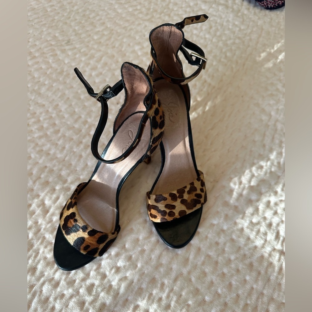 Joie Leopard Print Women's high heels - Picture 4 of 4